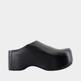 Sabot Sandals - Marni - Leather - Black