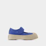 Mary Jane Sneakers - Marni - Cotton - Blue