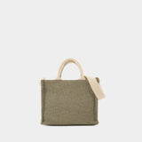 Small Shopper Bag - Marni - Cotton - Green