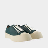 Sneakers - Marni - Leather - Green