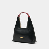 Top Handle Mini Shoulder Bag - Marni - Leather - Black