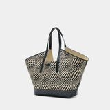 Shopper Bag - Marni - Nylon - Black