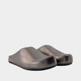 Fussbett Sabots - Marni - Synthetic - Silver