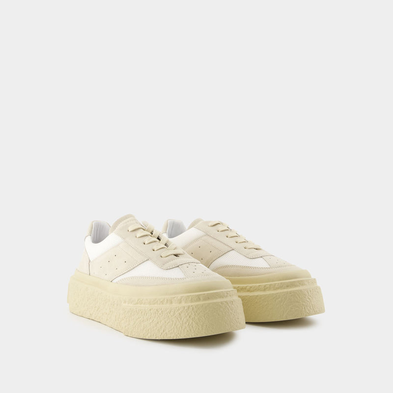 Sneakers - MM6 Maison Margiela - Leather - White