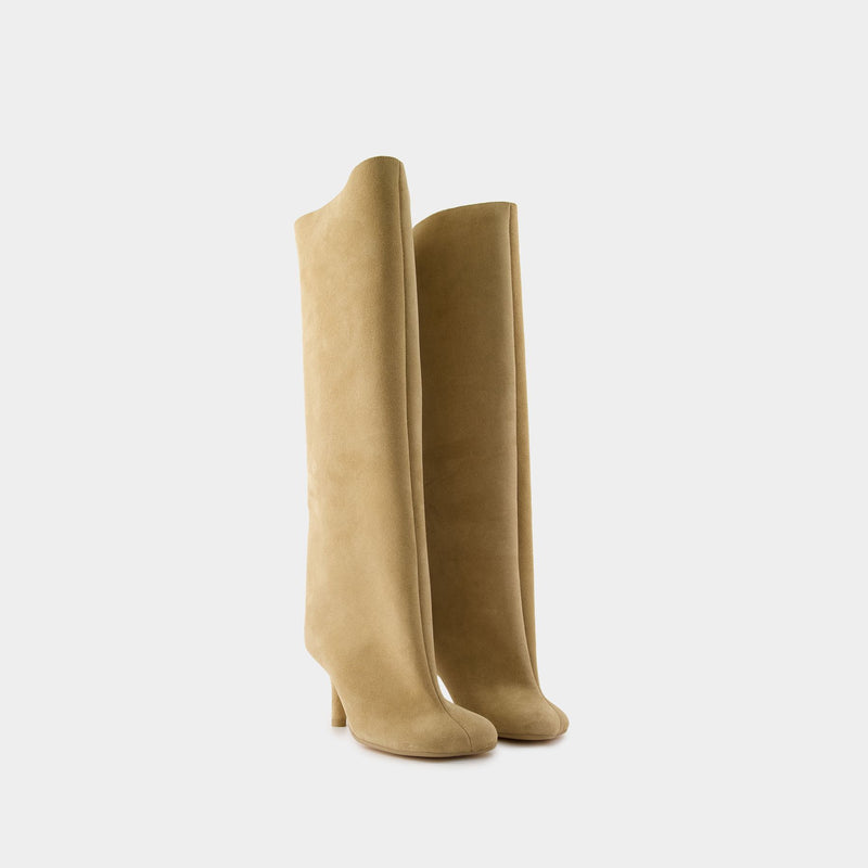 Boots - MM6 Maison Margiela - Leather - Beige