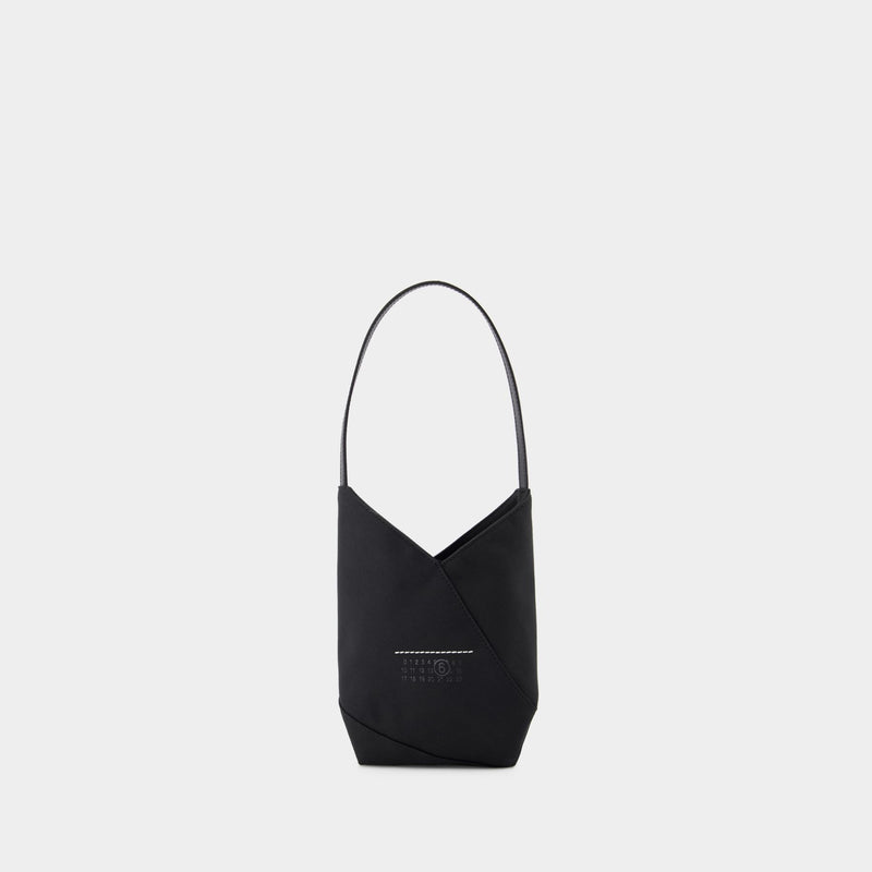 Japanese Egg Shoulder Bag - MM6 Maison Margiela - Synthetic - Black