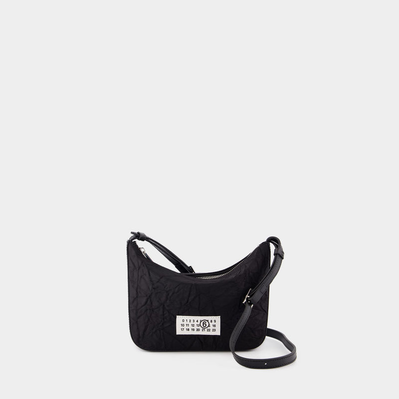 Numeric Shoulder Bag - MM6 Maison Margiela - Nylon - Black