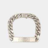 Bracelet - MM6 Maison Margiela - Metal - Silver