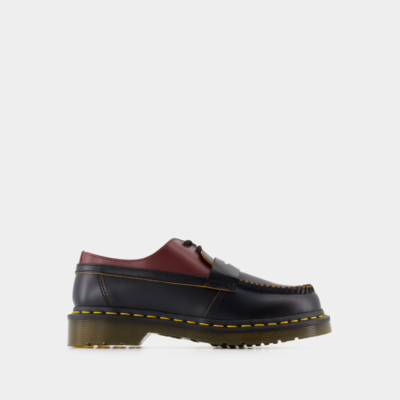 1461/Penton Mash Up Loafers - MM6 Maison Margiela - Leather - Red