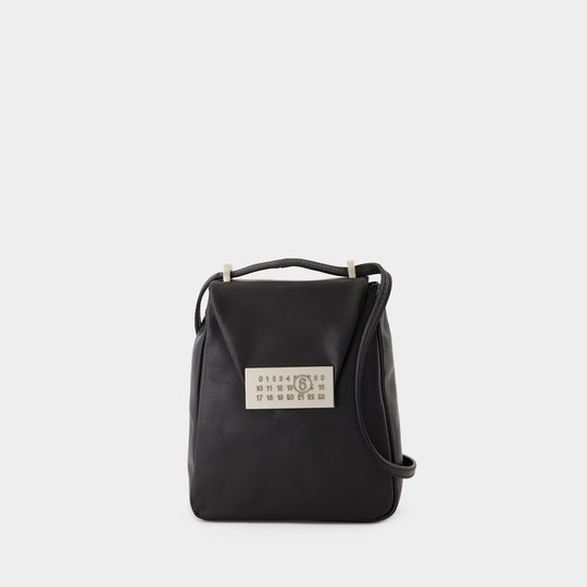 Numeric Small Crossbody - MM6 Maison Margiela - Leather - Black