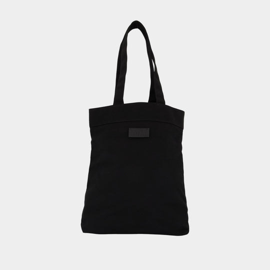 Ns Shopper Bag - MM6 Maison Margiela - Cotton - Black
