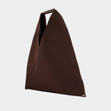 Classic Japanese Shoulder Bag - MM6 Maison Margiela - Synthetic - Brown