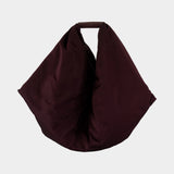 Japanese Draped Shoulder Bag - MM6 Maison Margiela - Cotton - Brown