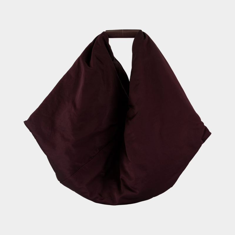 Japanese Draped Shoulder Bag - MM6 Maison Margiela - Cotton - Brown