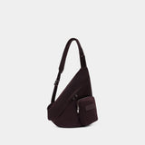 Japanese Sling Crossbody - MM6 Maison Margiela - Nylon - Brown
