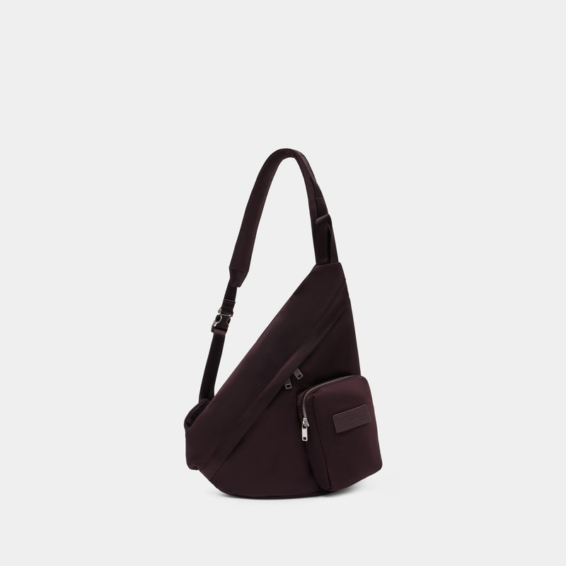 Japanese Sling Crossbody - MM6 Maison Margiela - Nylon - Brown
