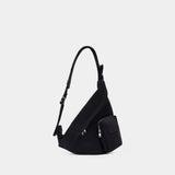 Japanese Sling Crossbody - MM6 Maison Margiela - Nylon - Black