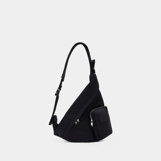 Japanese Sling Crossbody - MM6 Maison Margiela - Nylon - Black