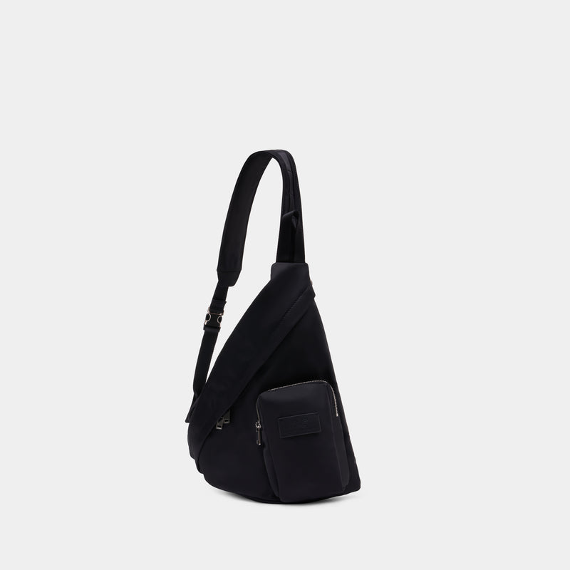 Japanese Sling Crossbody - MM6 Maison Margiela - Nylon - Black