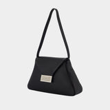 Numericnew Pouch - MM6 Maison Margiela - Leather - Black