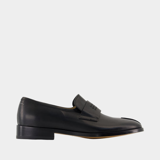 Loafers - MM6 Maison Margiela - Leather - Black