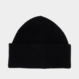 Beanie - MM6 Maison Margiela - Wool - Black