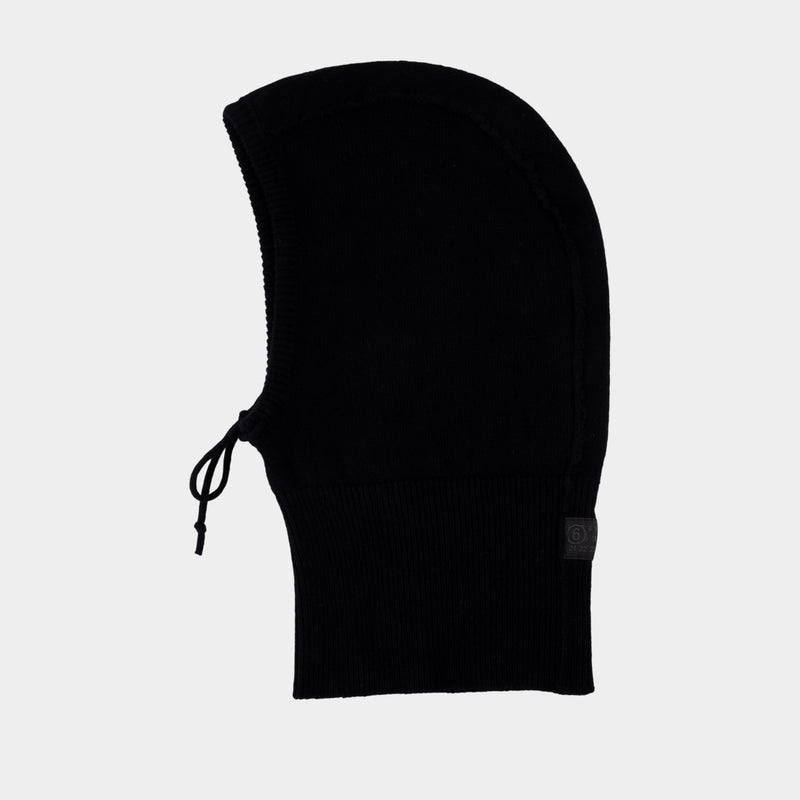 Beanie - MM6 Maison Margiela - Wool - Black