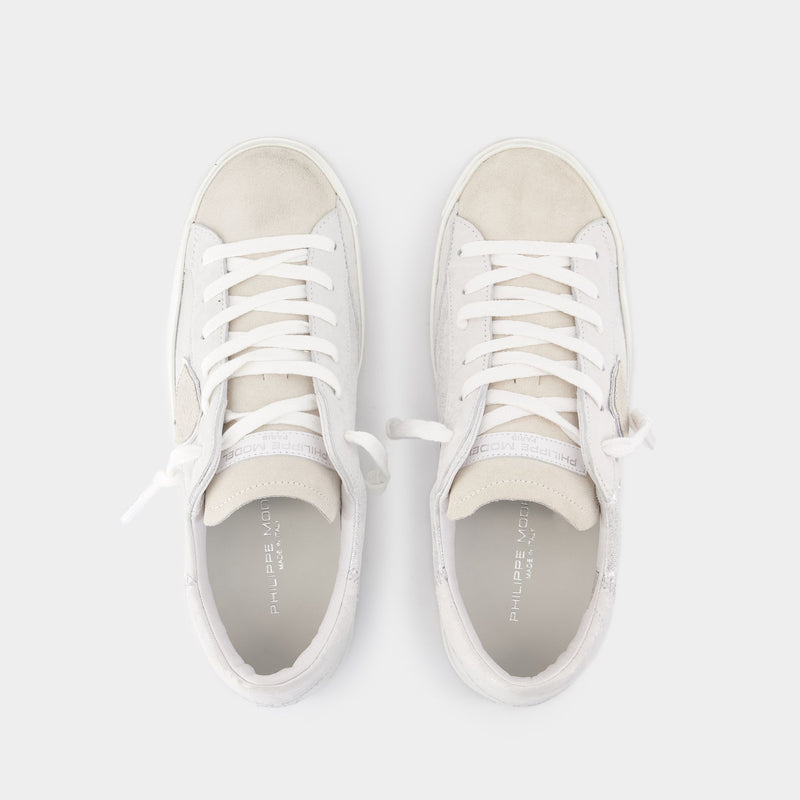 Prsx Low Sneakers - Philippe Model - Leather - Silver