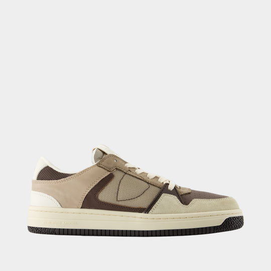 Sneakers La Grande Low - Philippe Model - Leather - Brown