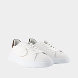 Temple Low Sneakers - Philippe Model - Leather - White