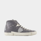 Prsx High Sneakers - Philippe Model - Canvas - Grey