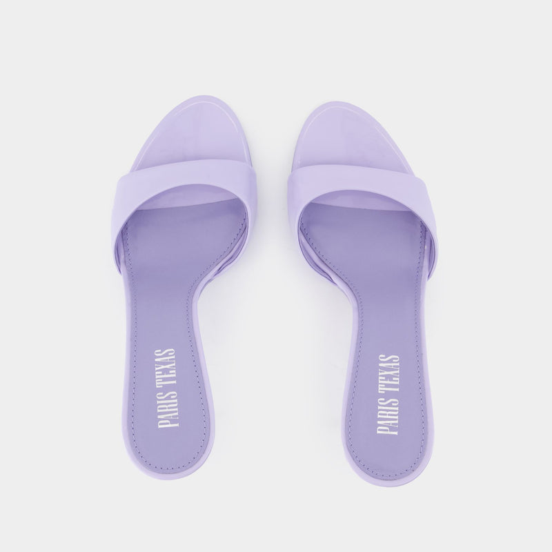 Lidia 70 pumps - Paris Texas - Leather - Purple