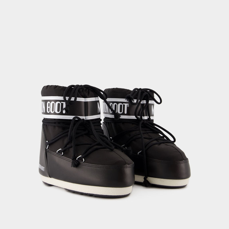 Icon Low Boots - Moon Boot - Synthetic - Black