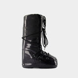 Icon Glitter Boots - Moon Boot - Synthetic - Black