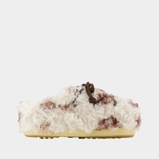 Evx Mule Curly Sandals - Moon Boot - Synthetic - White