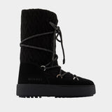 Mb X Gir Ltrack Boots - Moon Boot - Leather - Black