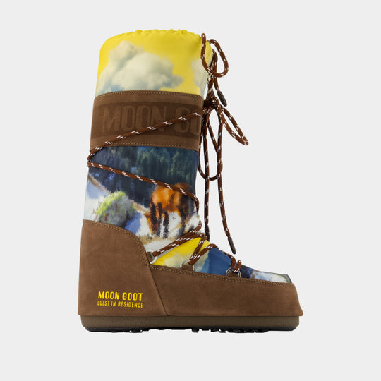 Mb X Gir Icon Postcard Boots - Moon Boot - Synthetic - Multicolor
