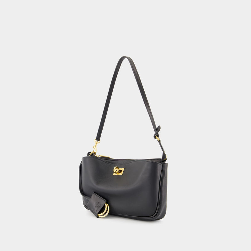 Rodeo Sling Shoulder Bag - Balenciaga - Leather - Black