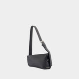 Sling Crossbody - Alexander McQueen - Leather - Black/Silver