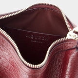 Mini Cross Bar Purse - Alexander McQueen - Leather - Red