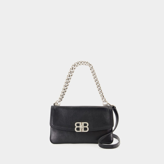 Bb Soft Crossbody - Balenciaga - Leather - Black