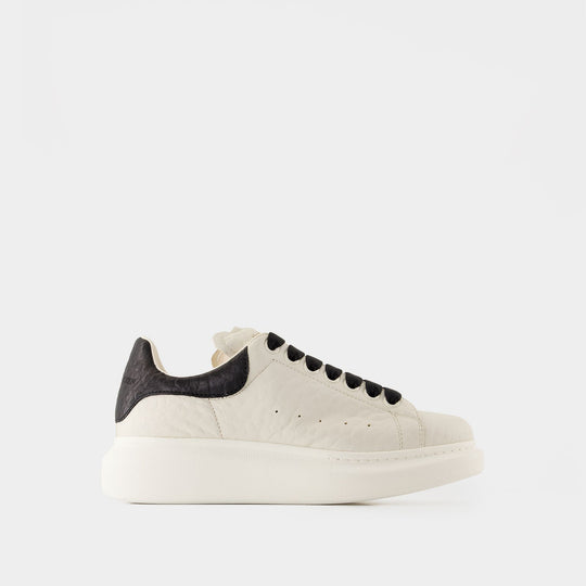 Sneakers Oversized - Alexander McQueen - Leather - White