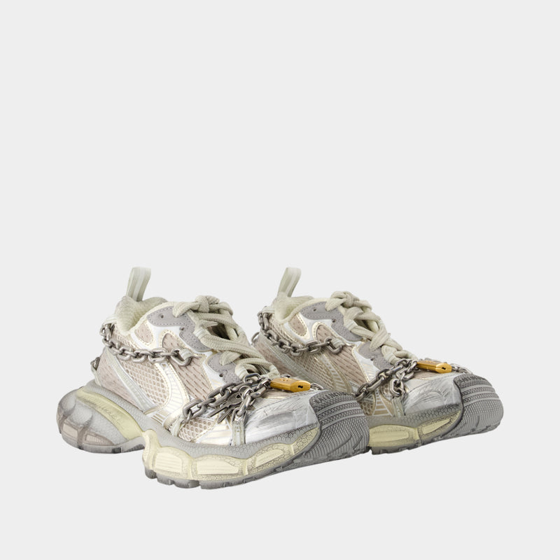3xl Chain Sneakers - Balenciaga - Synthetic - Beige
