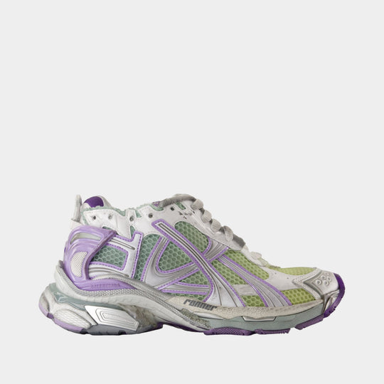 Runner Sneakers - Balenciaga - Synthetic - White