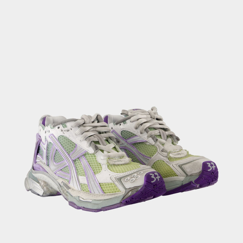 Runner Sneakers - Balenciaga - Synthetic - White