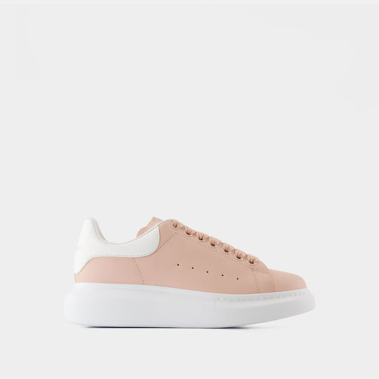 Sneakers Oversized - Alexander McQueen - Leather - Pink