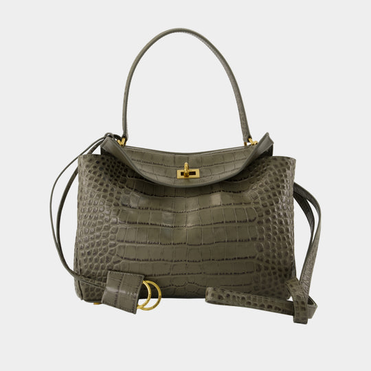 Rodeo Top Handle Small Purse - Balenciaga - Leather - Green