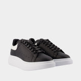 Oversized Sneakers - Alexander McQueen - Leather - Black