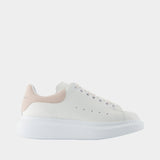 Oversized Sneakers - Alexander McQueen - Leather - Pink