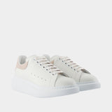 Oversized Sneakers - Alexander McQueen - Leather - Pink